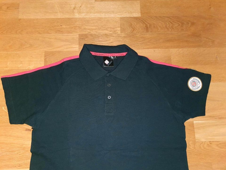 Polo-Shirt T-Shirt schwarz Bahrain International Circuit Gr. M in Dresden