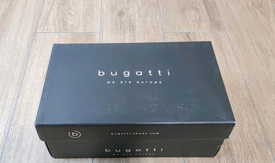 Bugatti Schuhe Echtleder Dunkelblau Gr. 42 Herren in Erftstadt