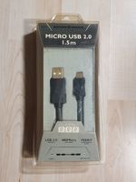 USB A zu USB Micro B Kabel 1.5m USB 2.0 von Vivanco mit Ferritker Nordrhein-Westfalen - Mönchengladbach Vorschau