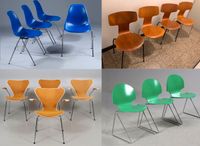 VITRA FRITZ HANSEN GUBI Eames Jacobsen Stuhl-Sets DSS Serie 7 etc Hamburg-Nord - Hamburg Eppendorf Vorschau