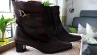 Chice Leder-Stiefelette von Ara Gr. 7 1/2 dunkelbraun top gepfleg Nordrhein-Westfalen - Hilden Vorschau