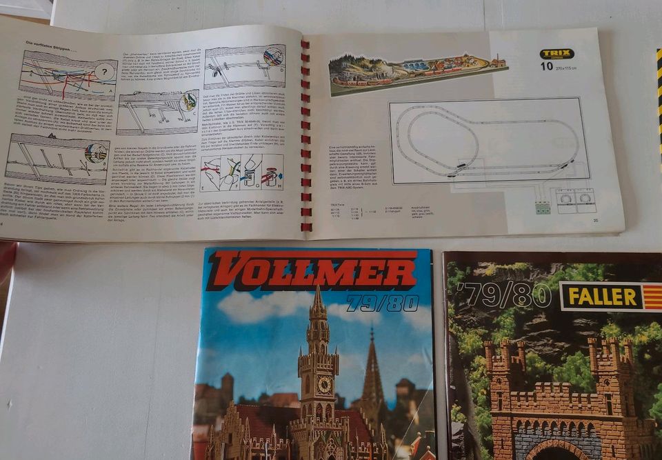 Modellbahn Kataloge 70er Faller Trix Vollmer in Beverungen