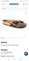 Birkenstock Madrid  Lack schwarz NEU ungetragen Hessen - Weilburg Vorschau