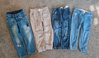 4 Pull on Jeans, davon 3 Thermohosen, Größe 110 Sachsen - Radebeul Vorschau