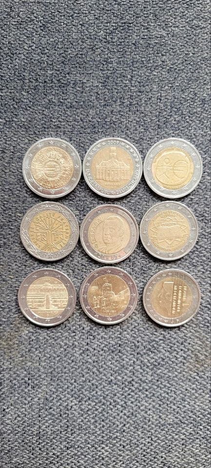 2 Euro Münze zur Sammlung in Castrop-Rauxel