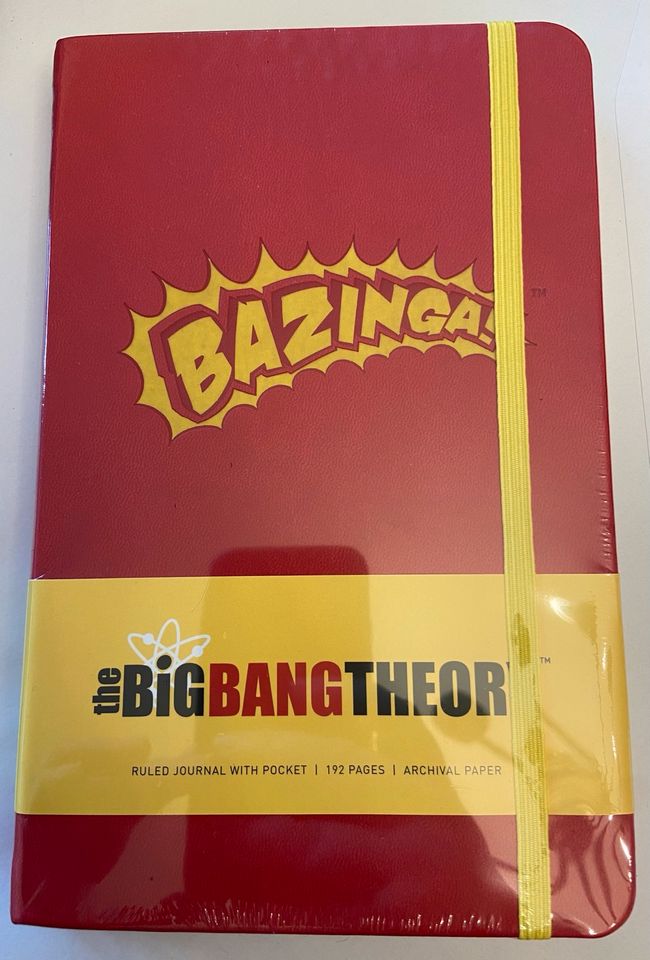 The Big Bang theory Buch / Notizbuch lootchest Box in Brilon