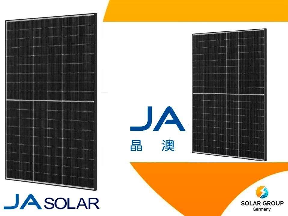 ⭐ Solarmodul 425W JA Solar N-Type | Bifazial | Glas-Glas | Schwarzer Rahmen | JAM54D40-425/MB | MC4 | PV | Module | Palette ⭐ in Hennef (Sieg)