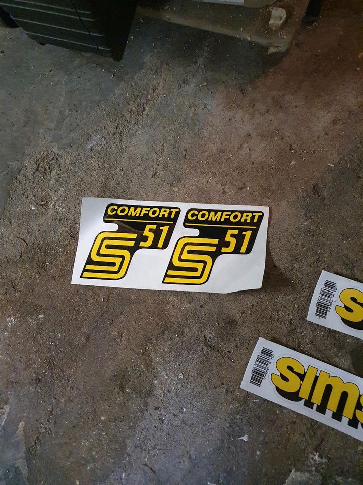 Simson S51 Comfort Sticker in Brandenburg an der Havel