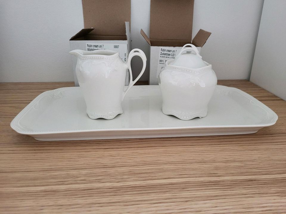 Seltmann Weiden Milchkännchen und Zuckerdose Neu in Lübbecke 