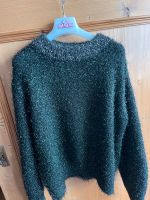 H&M Glitzerpullover dunkelgrün Größe XS Bayern - Holzkirchen Vorschau