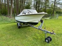 Motorboot 50PS Yamaha mit Trailer Mecklenburg-Vorpommern - Galenbeck Vorschau