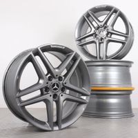 Alufelgen 18 Zoll Mercedes-Benz A W176 CLA C117 X117 AMG Original Felgen Felgensatz AMG 5-Doppelspeichen A1764010000 Grau 8x18ET48 5x112 66,6mm Gebraucht Thüringen - Gefell Vorschau