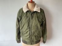 Hollister Jacke Übergangsjacke Blouson Teddy Kragen Khaki S TOP Nordrhein-Westfalen - Pulheim Vorschau