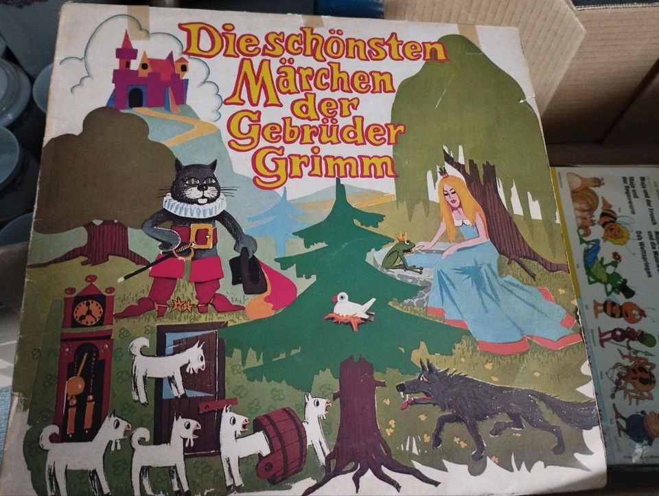 Alte Schallplatten,  Kinder , Märchen in Münchsmünster