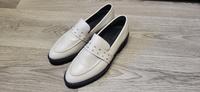 Neue hochwertige Leder Loafer Slipper Gr 38 beige Wandsbek - Hamburg Bramfeld Vorschau