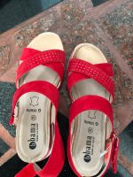 Sandale Sandalen Rot Bama Leder 38 Weite G neu Brandenburg - Blankenfelde-Mahlow Vorschau