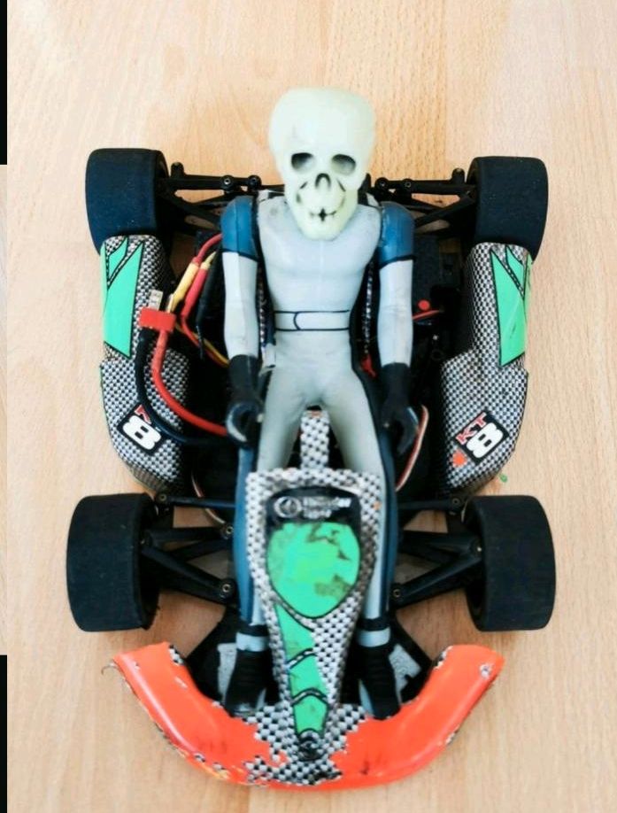 Rc Go Kart Gokart 1:8 Thunder Tiger KT-8 brushless 2.4Ghz 50 kmh in Gütersloh