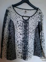 Tredy Pullover/Shirt, schwarz weiß Spitze, Gr. 48 Hessen - Neustadt Vorschau