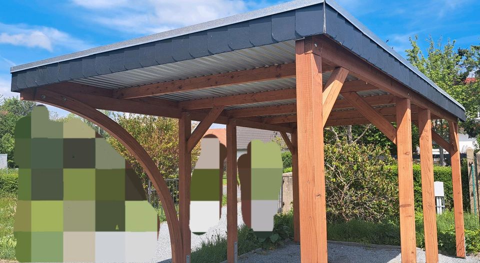 Carport Lärche Schindel in Bautzen