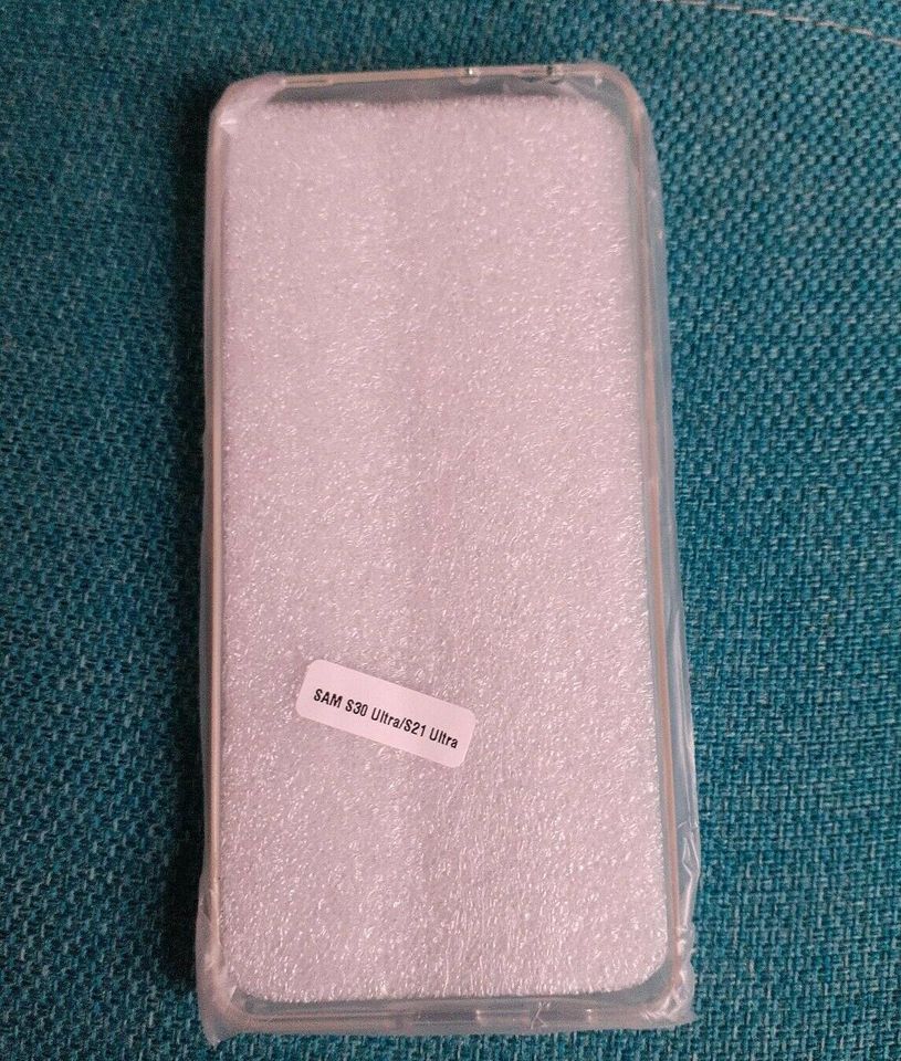 Silikon Case clear für Samsung S21Ultra, neu, OVP in Penig