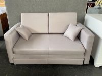 2-Sitzer Couch Samt Velours grau Bettkasten Bettfunktion Wohnzimm Bielefeld - Bielefeld (Innenstadt) Vorschau