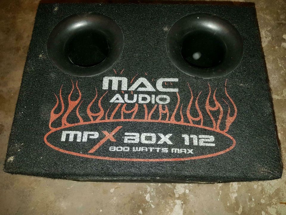 Mac Audio MPX Box 112 sfh  800W Car Hifi in Rethemer