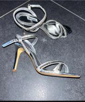 Modische Damen Glitzer Sandalette Silber 40 neuw Bayern - Hirschaid Vorschau