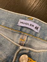 Mugler H&M Spiral-Panel Jeans (Mens) Light Denim Blue/Black Gr.52 Düsseldorf - Düsseltal Vorschau