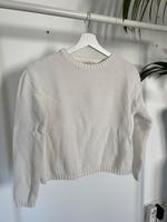 Cropped Pullover weiß Bershka Gr XS Hessen - Trebur Vorschau