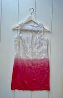 Asos Petite Mini Kleid Pailletten Weiß rosa Pink Östliche Vorstadt - Hulsberg Vorschau