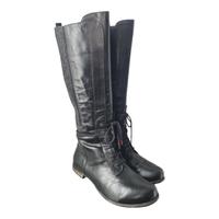 Think stiefel Damen schwarz boots 39 leder sexy Nordrhein-Westfalen - Lünen Vorschau