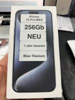 iPhone 15 pro Max 256gb Blue titanium Neu vom Händler Nordrhein-Westfalen - Düren Vorschau