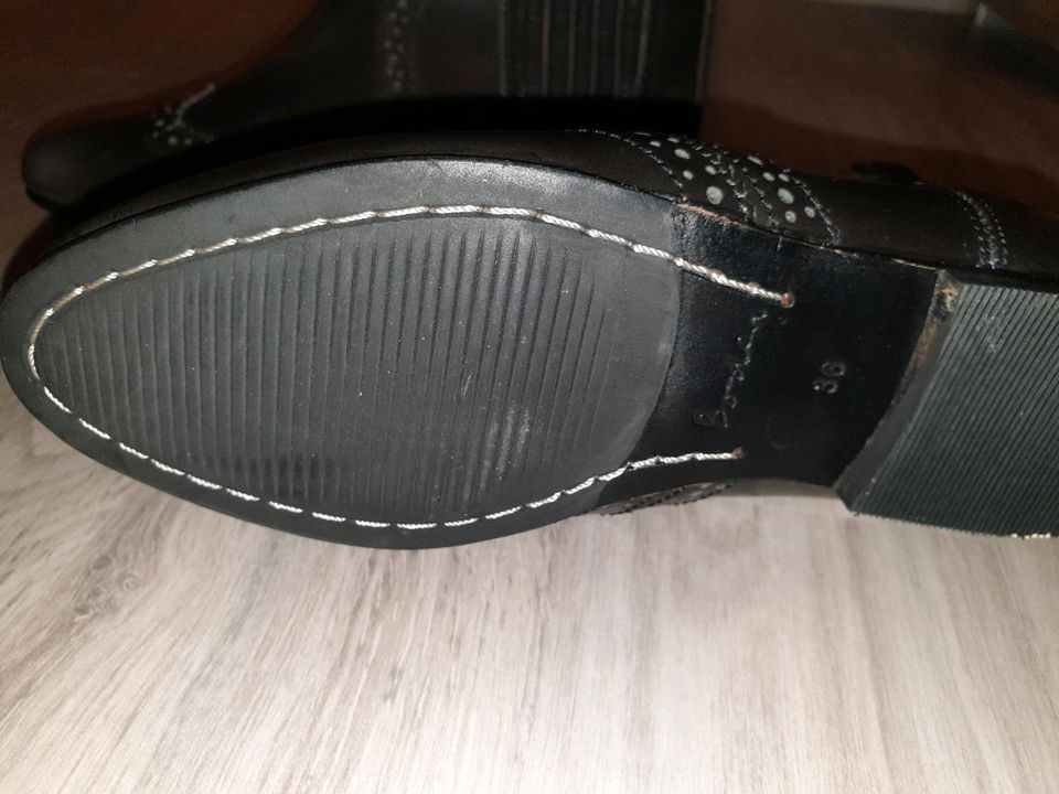 Stiefeletten von Boden Gr.36 Leder Neu!!! in Neunkirchen