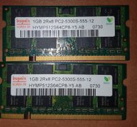 2 x 1GB Arbeitsspeicher Notebook Hynix Nordrhein-Westfalen - Castrop-Rauxel Vorschau