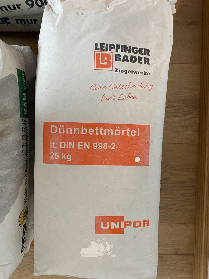 Dünnbettmörtel Leipfinger Bader 25kg in Weiding