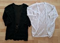 Strickjacke Cardigan Damen 34 S Janina weiß schwarz Jacke Weste Bayern - Karlstein Vorschau