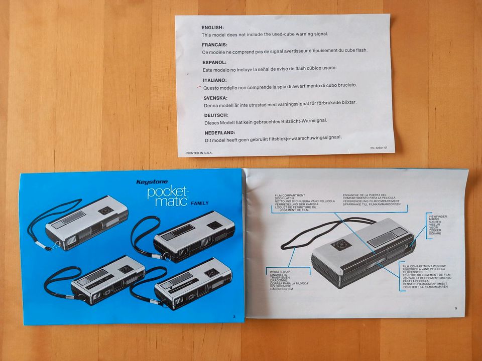 Keystone pocket matic 101 Kamera in Bad Iburg