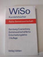 Entscheidungslehre Betriebswirtschaft WiSo Kurzlehrbuch Kreis Pinneberg - Pinneberg Vorschau