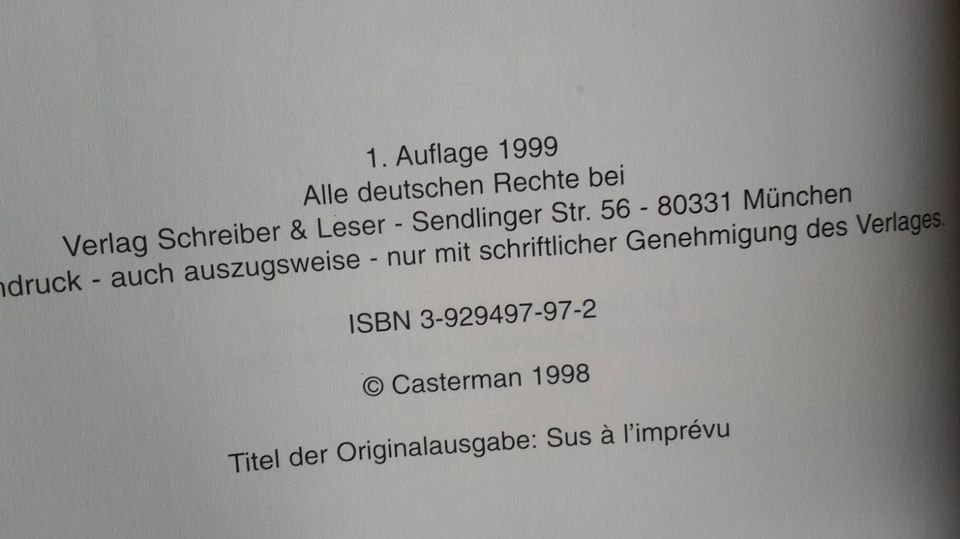 Boucq - Das dicke Ende voll im Griff HC 1.Aufl. Z 1 von 1999 in Hameln