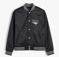 Baseballjacke Übergangsjacke aus Satin Gr. S H&M schwarz Hessen - Langgöns Vorschau