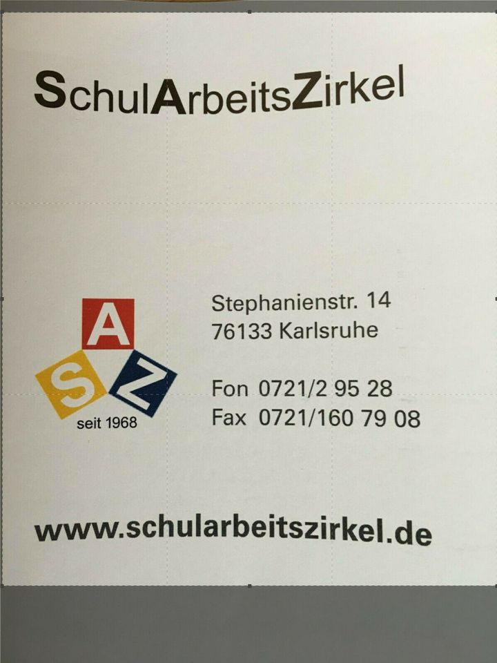 Nachhilfe Unterricht, Mathematik, Chemie in Karlsruhe