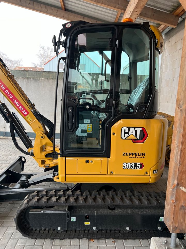 Minibagger Cat 303-5 Next Generation in Bürstadt