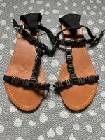 Damen Sandalen schwarz Größe 39 Berlin - Borsigwalde Vorschau