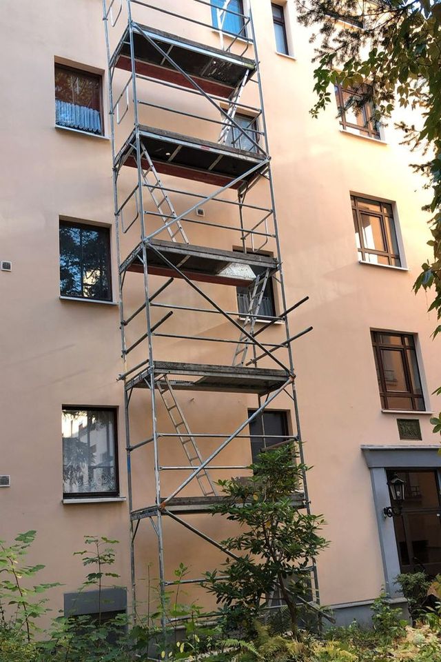 Gerüst für Fassaden o. Dacharbeiten zu vermieten, Montage a. A. in Berlin