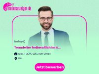 Teamleiter (m/w/d) freiberuflich im Baden-Württemberg - Ulm Vorschau