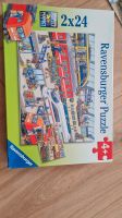 Ravensburger Puzzle,Trubel am Bahnhof,4 +, 2x24, Nr. 09 191 1 Hessen - Gelnhausen Vorschau