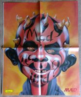 Mad Poster (Motiv Darth Maul, Star Wars) Bayern - Donauwörth Vorschau