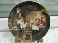 Künstlerteller " Das Tischgebet "   Porzellan mit feinem Goldrand Nordrhein-Westfalen - Much Vorschau