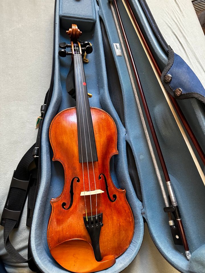 Professionelle 4/4 Geige | 120 Jahre alt | Restaurariert in Mainz