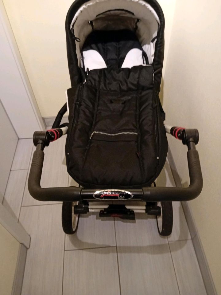 Hartan Racer GT Kinderwagen mit viel Zubehör in Neulußheim